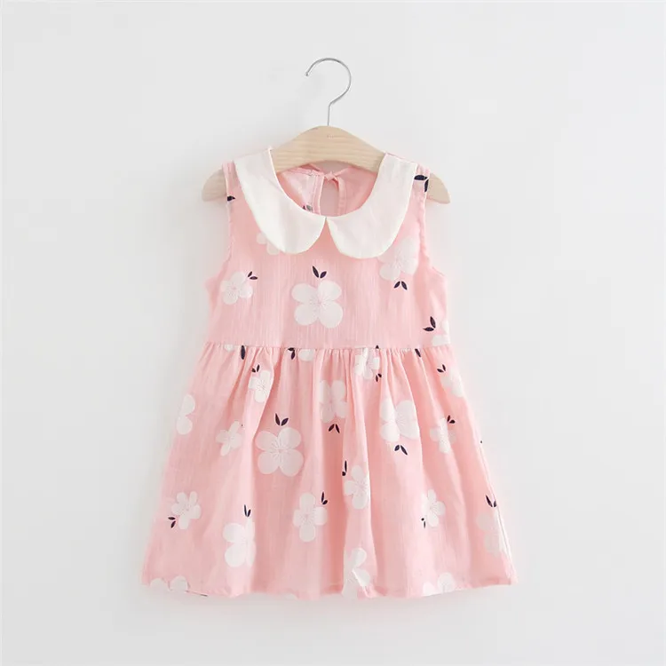 Newest korean girls dress little girls dress kids wear girls dresses