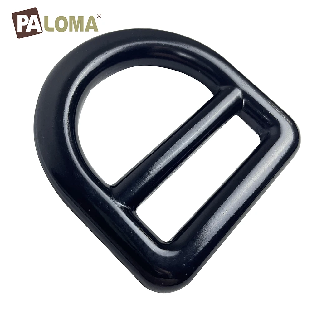 Manufacturer Custom Wholesale Aluminum 25kn Safe Split Small Metal Steel Snap D Ring