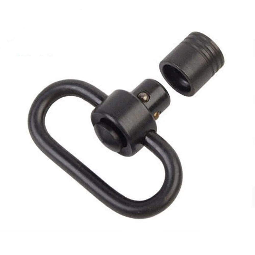 1.25 inch Heavy Duty QD Quick Detach Push Button Detachable Sling Swivel Adapter with Base