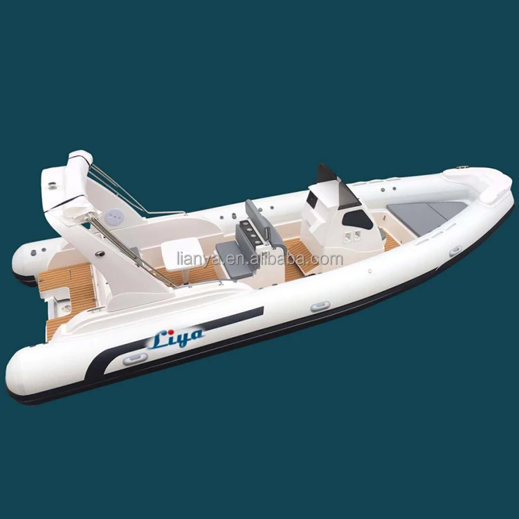 Liya 5m-8.3m luxury rigid inflatable boats tube ribs hypalon boats