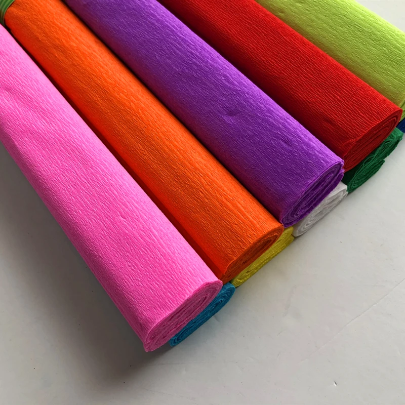 China Made Craft Solid Color Crepe Paper