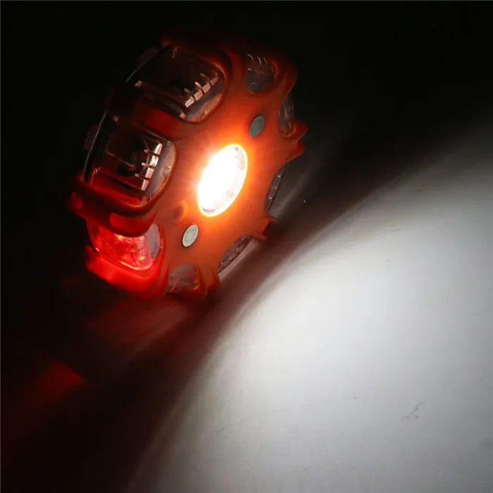 Emergency Disc Beacon Magnetic LED Road Flares Flashing Warning Light Roadside Flare for Car Or Boat