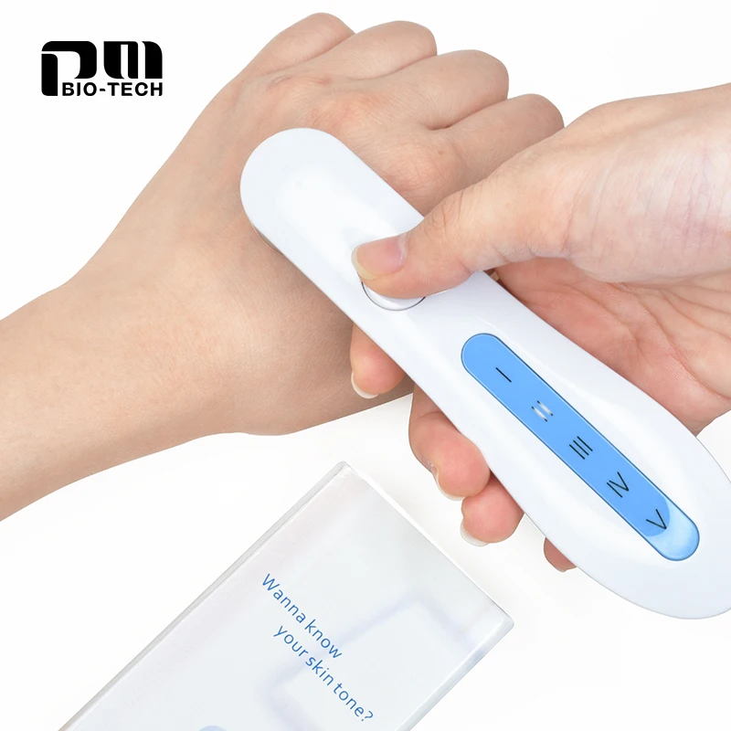 Портативный Датчик тона кожи Lovbeauty, анализатор кожи, анализатор кожи для салона красоты