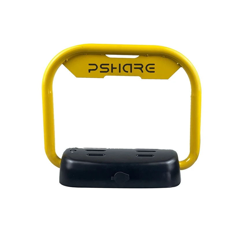 Ultrasonic automatic rise smart remote control parking bollard Wireless LoRa real-time online car parking lock