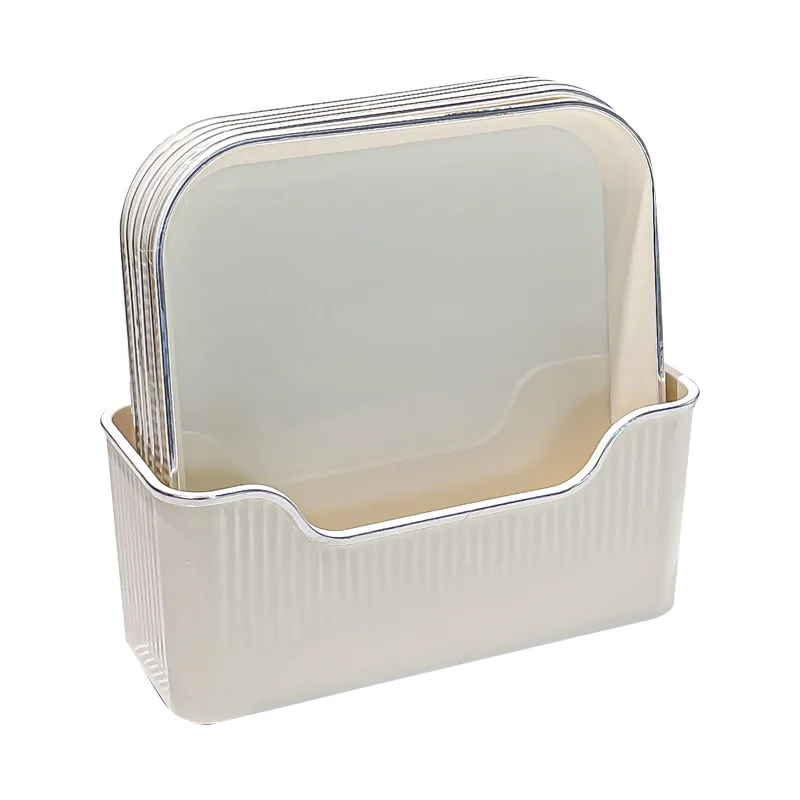 Elegant Gold Rim Tableware  PET Salad Bowl Modern Design Fruit Bowls Dinnerware Dessert Tableware Sustainable