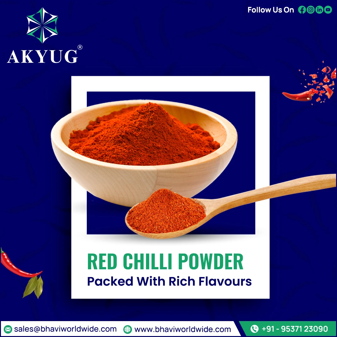 Factory Spice Supplier Wholesale Dried Red Chili Pepper Powder for Spicy Food with Custom Packaging from India