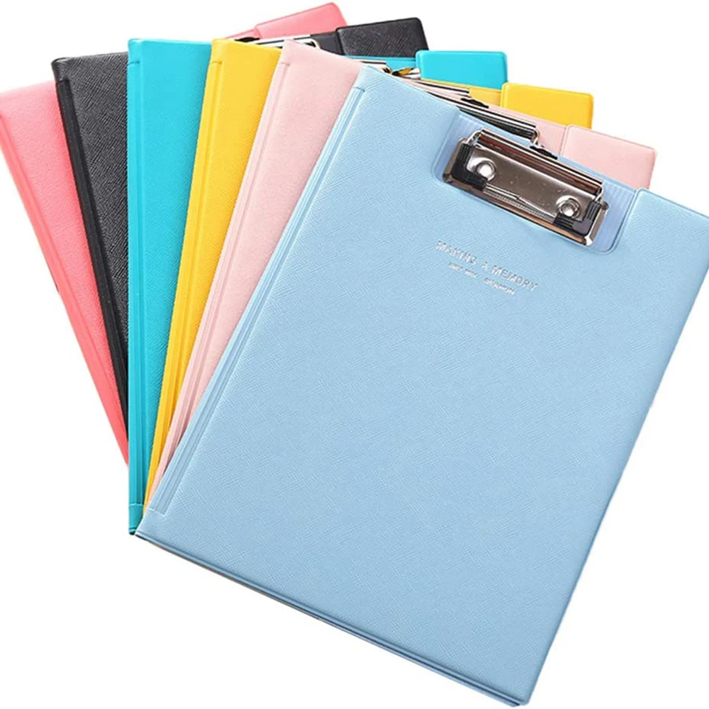 Пользовательский логотип Padfolio Портфолио Кожаный чехол для планшета A4 многофункциональный комбинированный файл конференции папка портфолио