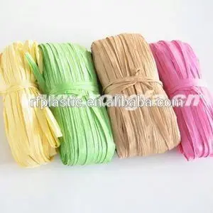 
20 meters DIY colorful Decoration paper raffia raffia yarn 
