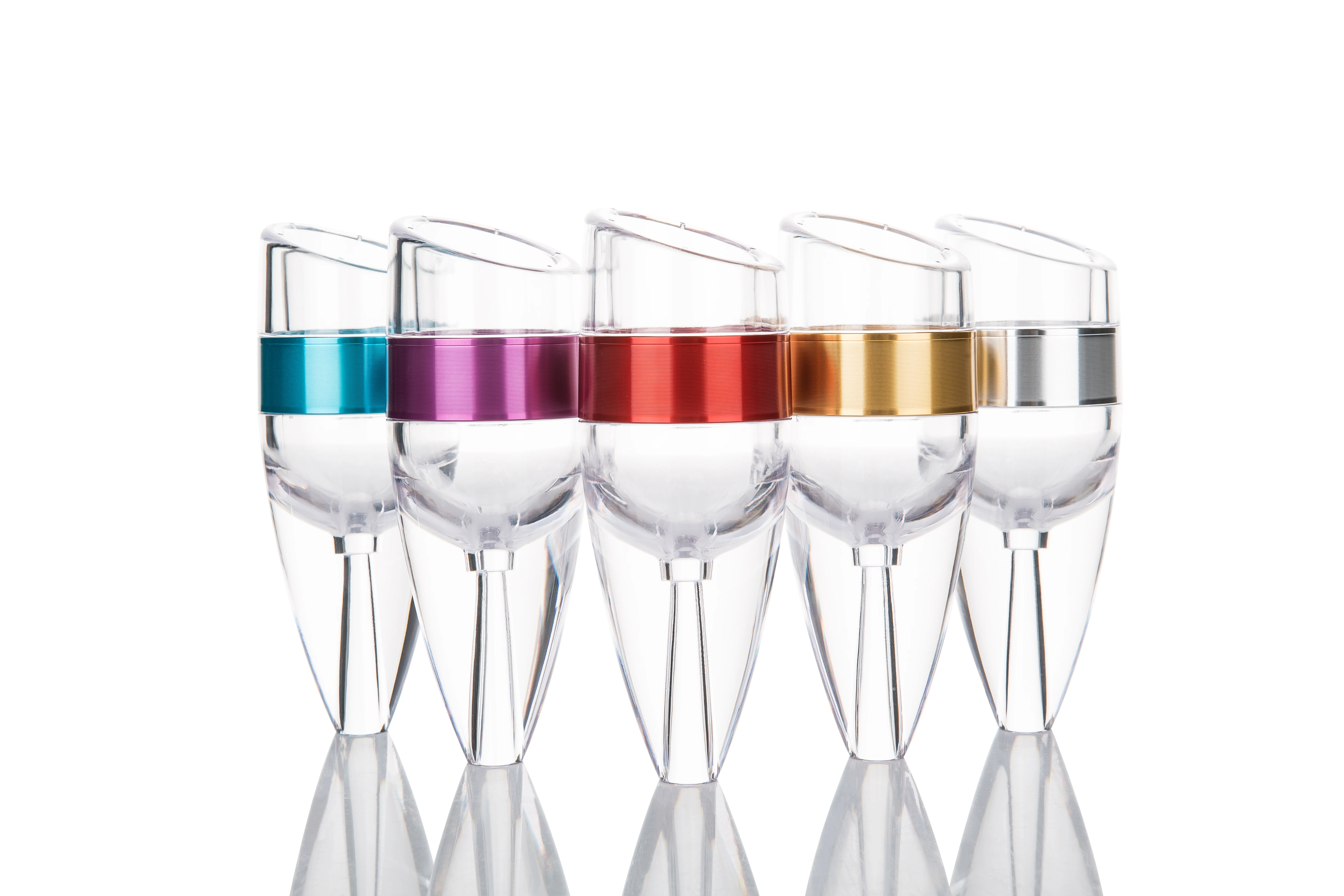 Newest Black Wine Aerator Pourer And Decanter with Unique Aeration Qualities Includes No-Drip Base