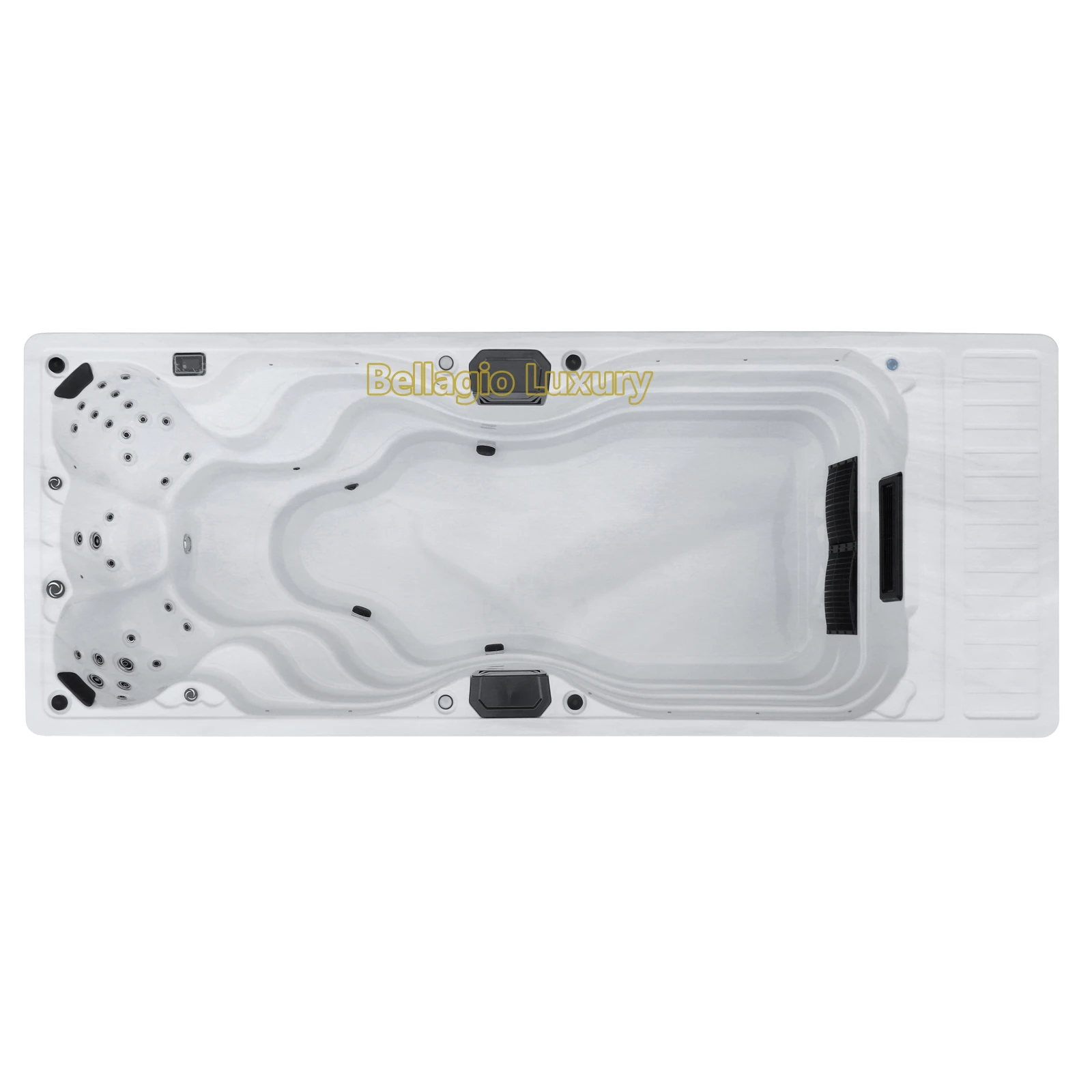 BELLAGIO Spas 18ft / 6meter Swim Treadmill spa swimming pool Fitness Swim machine Outdoor hot pool