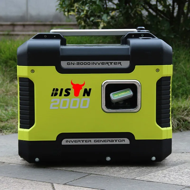 High Quality 2000 2kw Pure Sine Wave Recoil Mini Power Portable silent inverter Gasoline Generator generator With Electric start