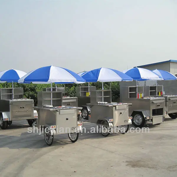 JX-HS120B Hot Dog Bike/hot Dog Cart Tricycle/hot Dogs Car for Sale