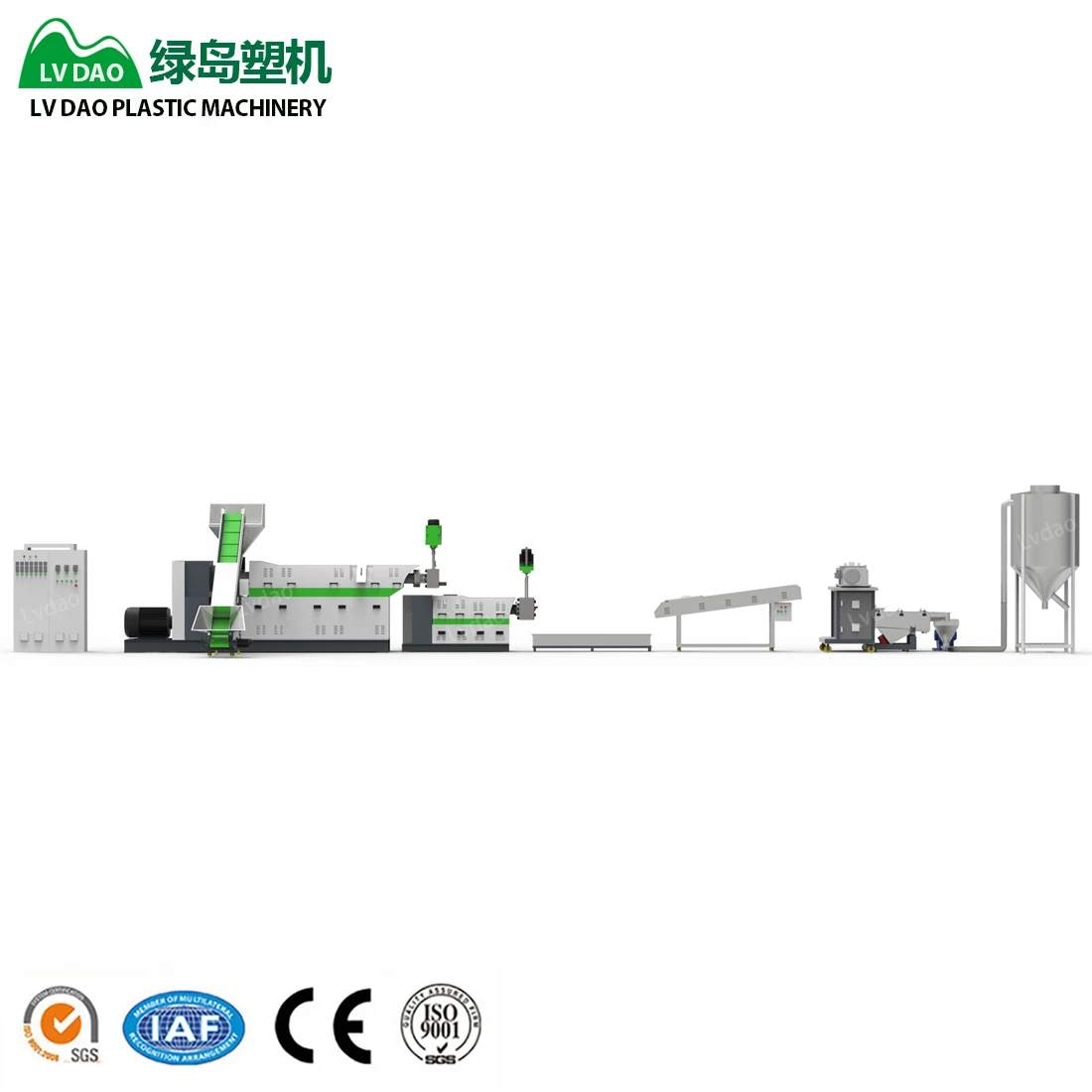 Pp Pe Ldpe Granules Machine Waste Pellets Making Machines Recycle Scrap Pelletizing Granule Plastic Recycling