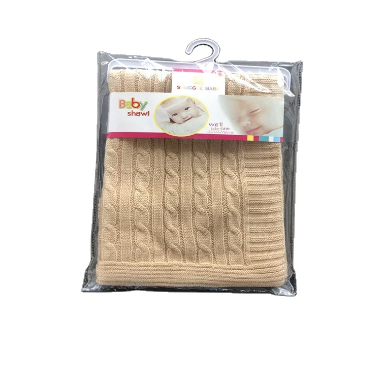 
Export to Africa knitted baby muslin blanket soft touch for bedding room 