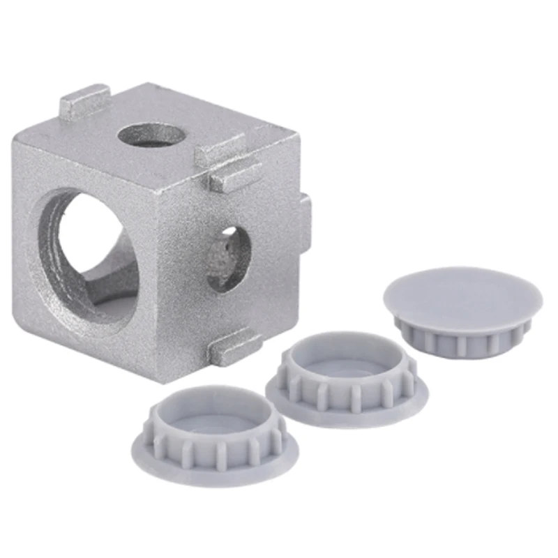 3 Way Tube Connector L shaped Right Angle Three Way Connector