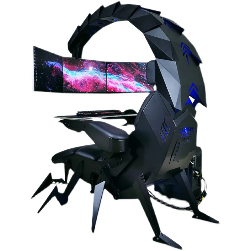 Electric zero-gravity CLUVENS gaming chair cockpit chair angle adjustable reclining computer chair
