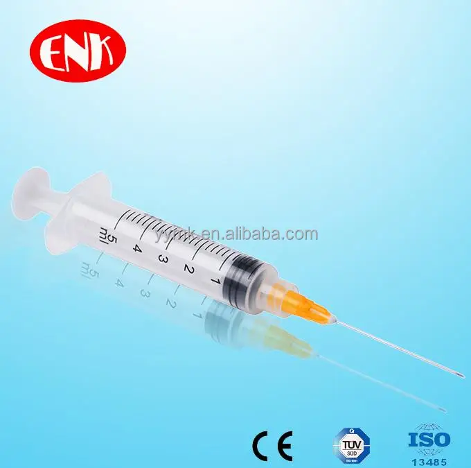 Медицинский одноразовый шприц для инъекций 20 мл