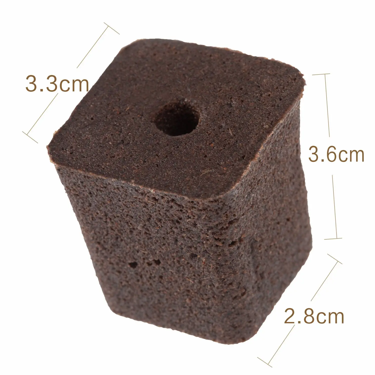Biodegradable Organic Soil Hydroponics Seed Starter Seedling Plugs Grow Sponges Planting Pods Sponged Mini Coco Peat Coir Blocks