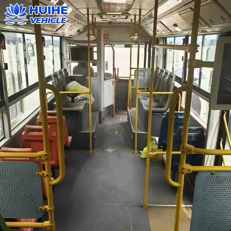 Buses Public Transportation Vehicle 60 Seater Vehicle Sightseeing Bus Passenger City Bus for Sale
