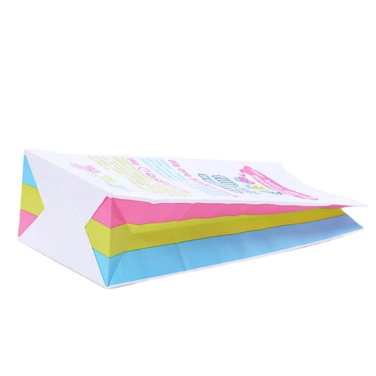 Factory custom popcorn wire strip window fruit growing paper bag