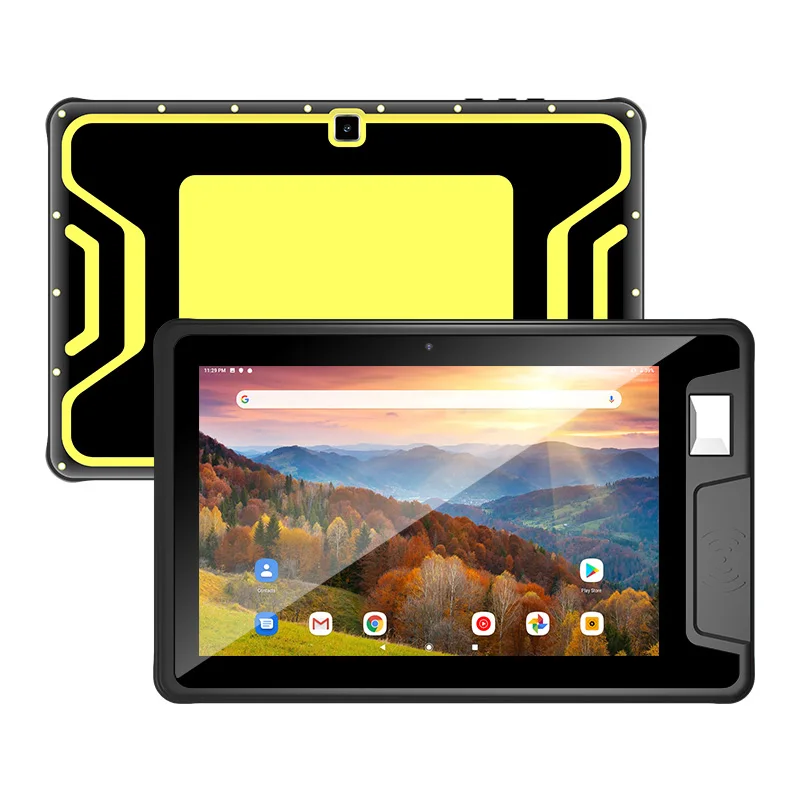 UTAB R1088 10 дюймов IP66 водонепроницаемый разблокированный отпечаток пальца NFC Android 4G Прочный планшетный ПК