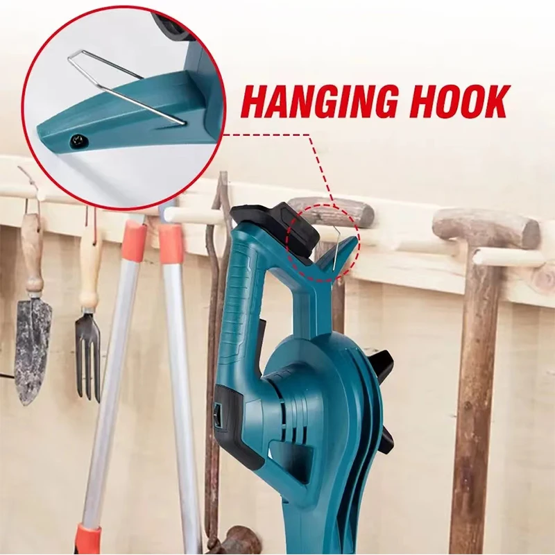 4500W Electric Blower 46000rpm Cordless Efficient Leaf Dust Cleaner 6 Gears Powerful Snow Blower