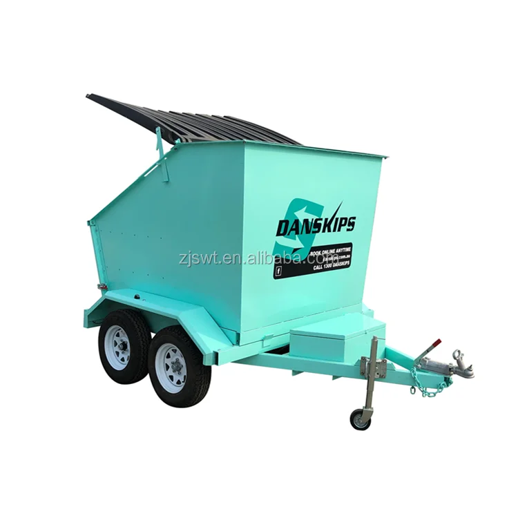 Hydraulic Bins Tipper Bin Trailers Mini-Dumpster