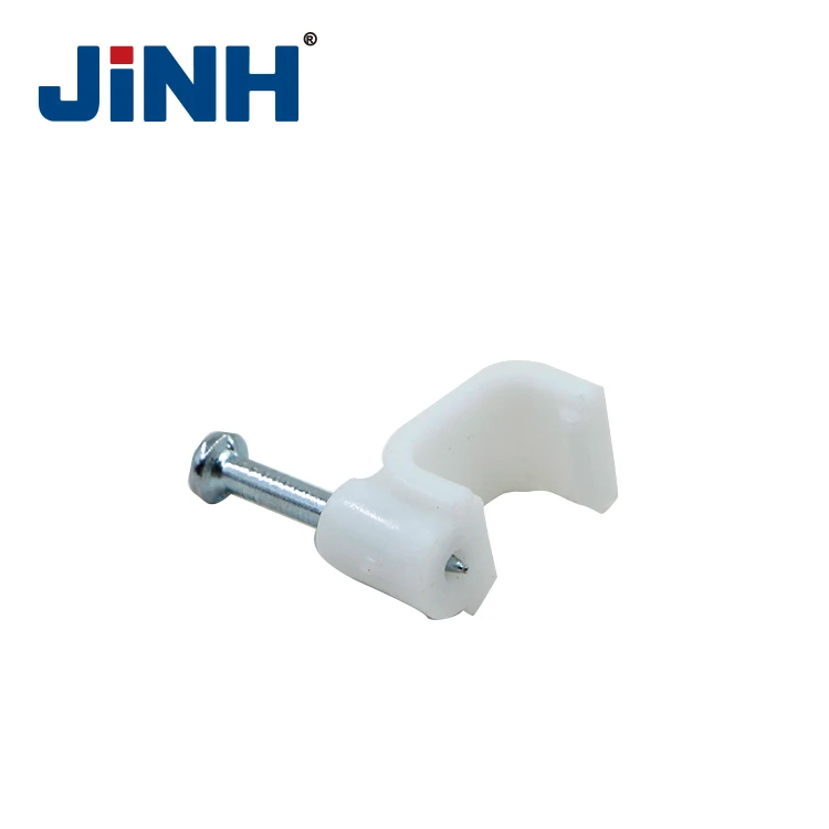  Зажимы для проводов JINH Nails зажимы из полиэтиленового материала круглого/квадратного/крюкового типа