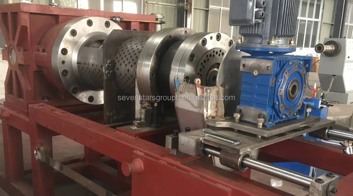 waste plastic squeezer pelletizing machine Plastic Squeezing granulator