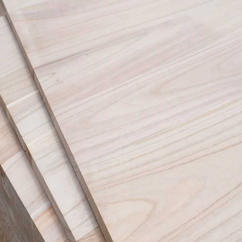 Paulownia Wood Sheet Solid Board for Coffin