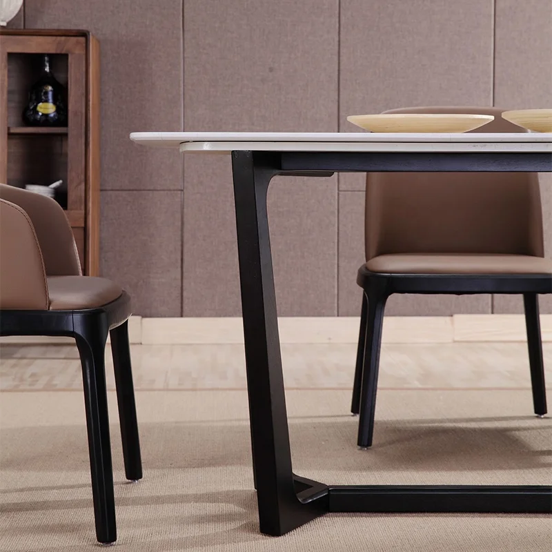 Nordic Home Furniture Modern Dining Room Sets Marble Top Table