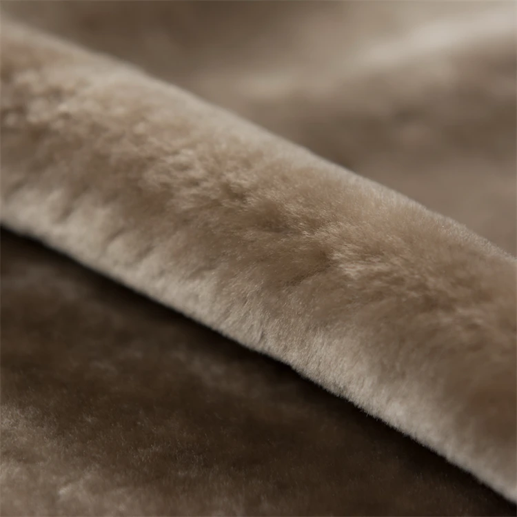 Factory direct sales genuine soft  sheepskin eco-tanning lamb skin for garment