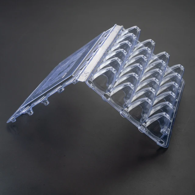 
Custom Packs Clear Cartons Blister Plastic Quail Egg Box 