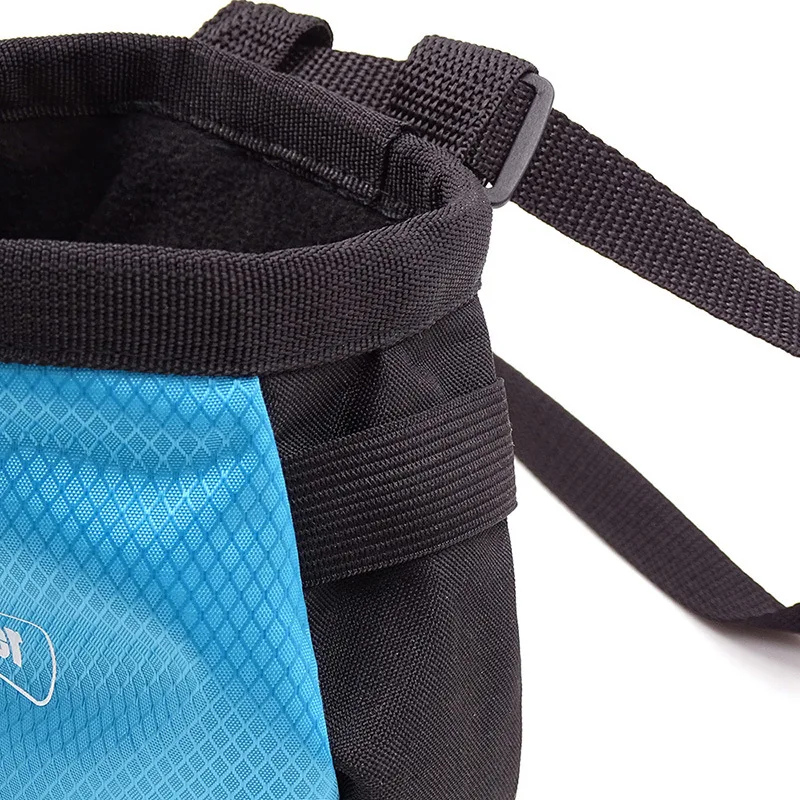 Outdoor Rock Climbing Fitness Chalk Bag Non-Slip Ice Climbing Waist Hanging Storage Customizable  Camping and Hiking