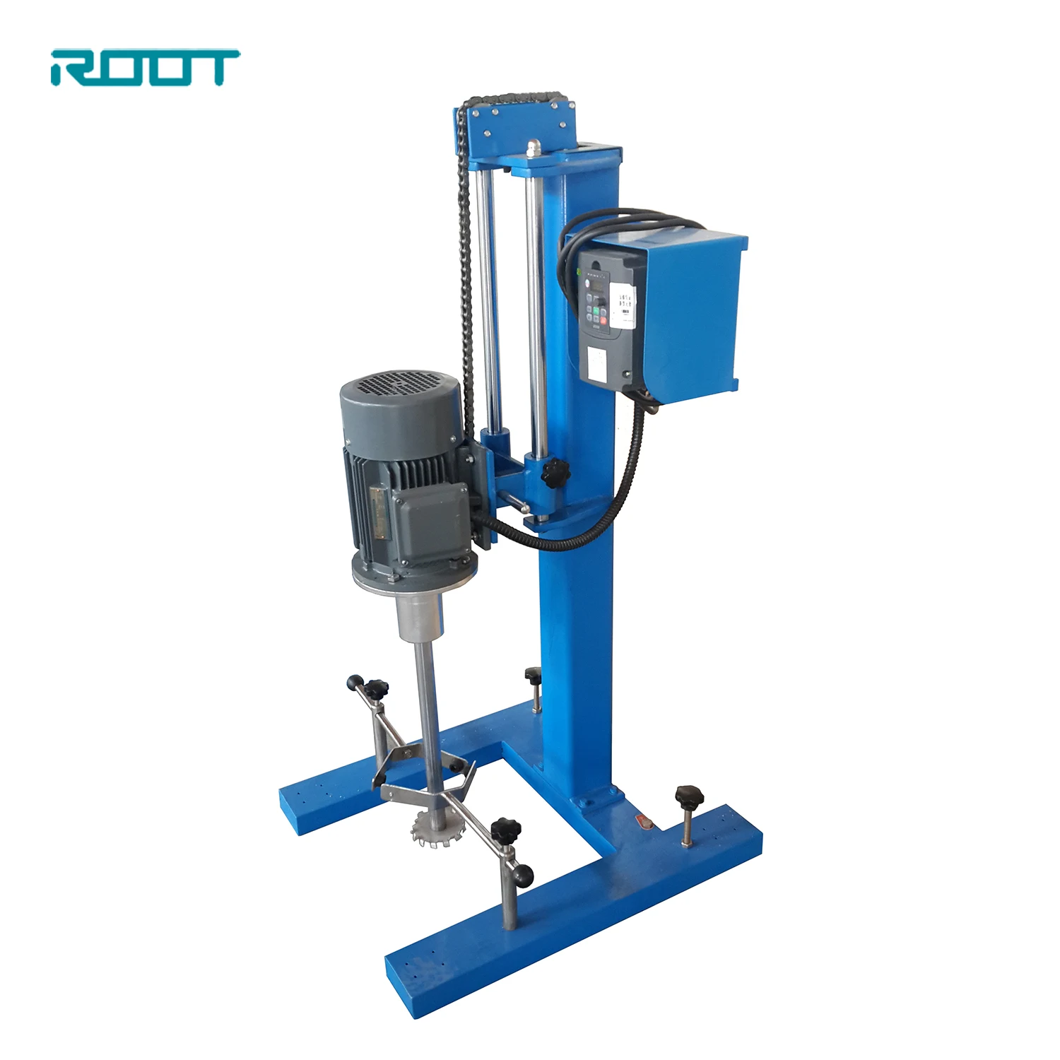 Small investment paint disperser mixer used in Lab / test / trail