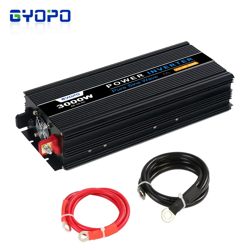 Gyopo 3000w решеточный высокочастотный инвертор немодулированного синусоидального сигнала мощность преобразователя