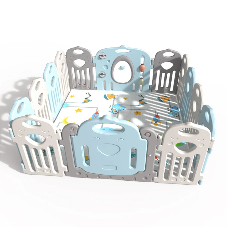 Baby safety fence gates kids play area indoor playground