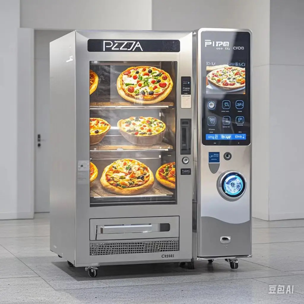 Proper Price New Designs Widely Used Pizza Vending Machine Outdoor Vending Machine Pizza
