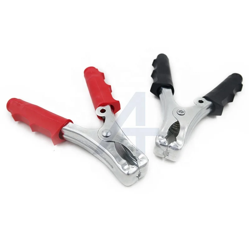 JIALUN 100A 112MM High Quality PVC Insulated Zinc Test Small Car Crocodile Clip