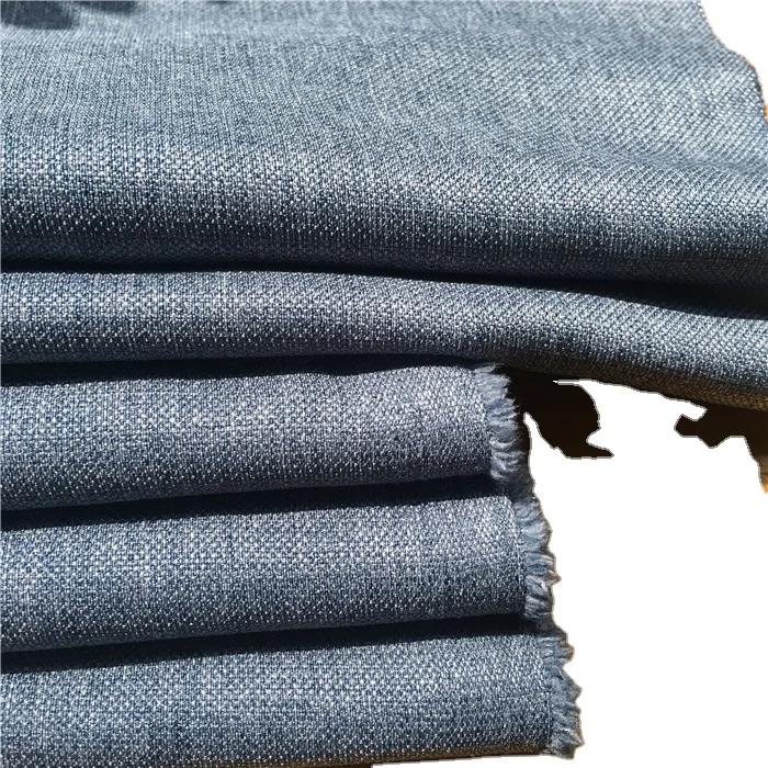 WHOLESALE Good Hand Touching Polyester Double Layer Two-Tone 4-way Stretch Microfiber Waterproof Breathable Melange Fabric