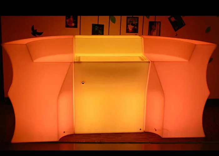 High Bar Table Party Illuminated Led Cocktail Table For Events