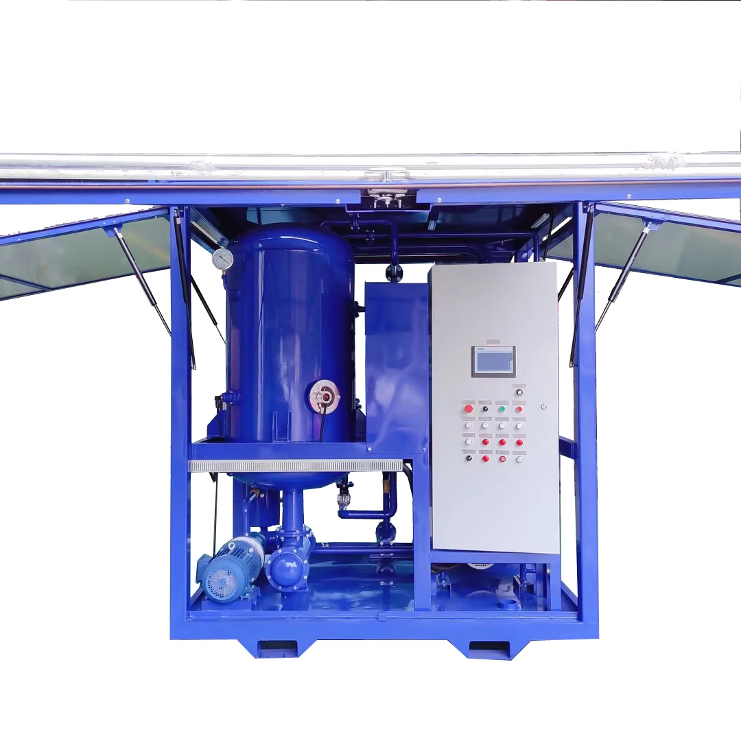 High vacuum transformer oil filtration unit with competitive price