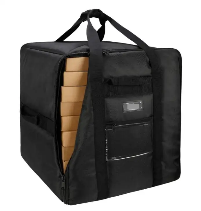Hot pizza delivery bag, insulated food delivery bag professional pizza heating bag