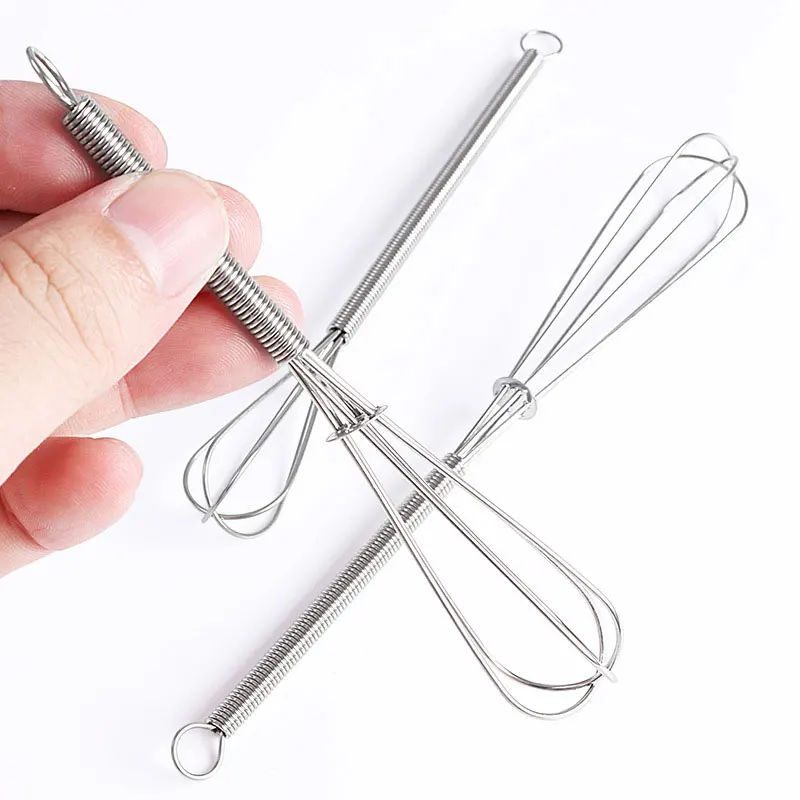 Stainless Steel Whisk Wire Whisk Balloon Whisk Egg Beater Kitchen Utensils for Stirring Beating Blending/