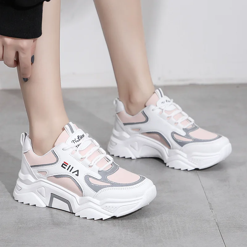 
Jinjiang factory Pu upper women sneakers women tennis shoes women shoes 