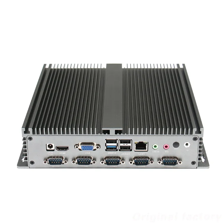 Intel 3855U skylake core I3 I5 I7 DDR3 8 Гб Безвентиляторный barebone системы DC 12 В промышленных настольных мини ПК