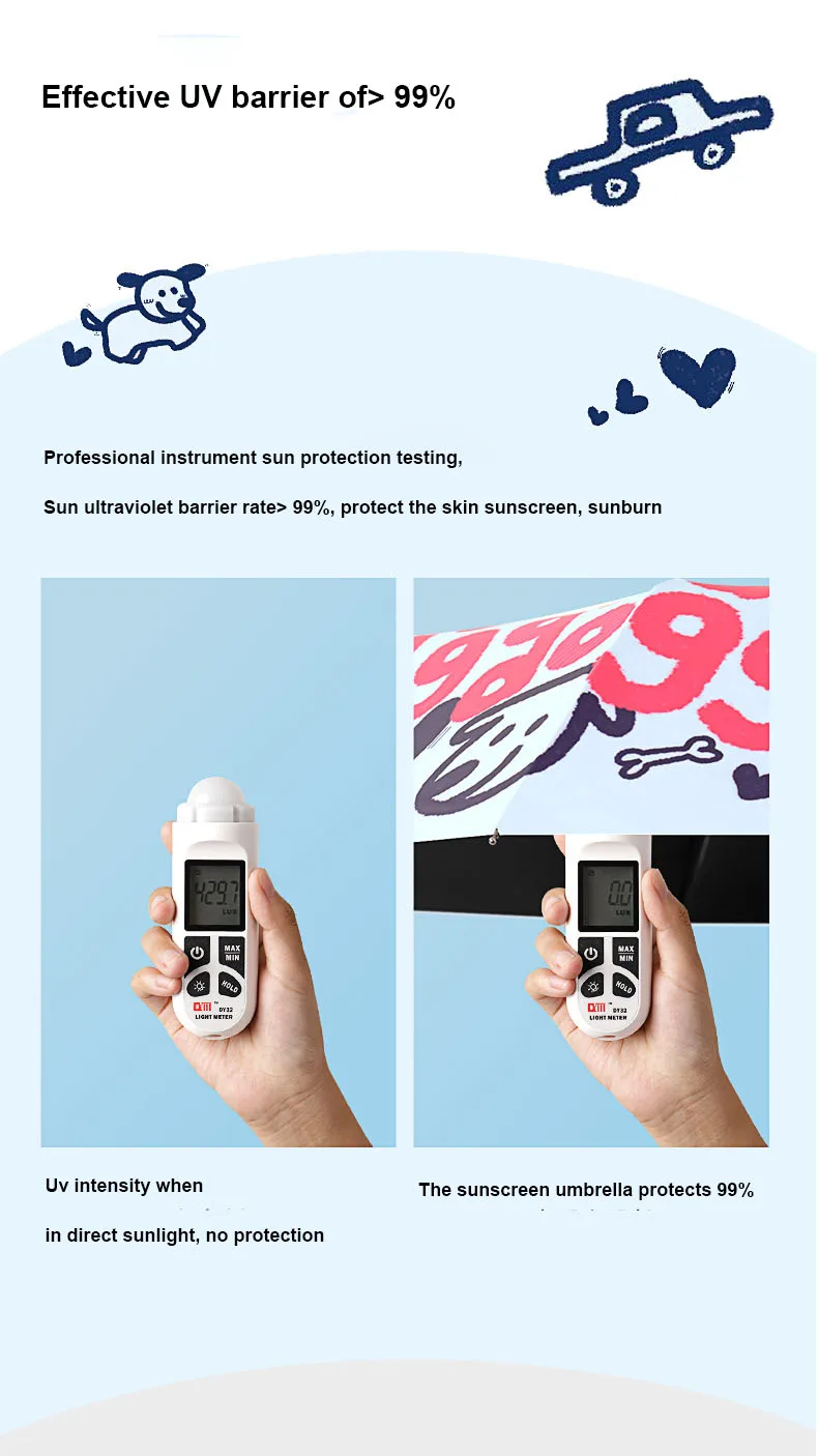 Compact 3-Folding Black Pongee Travel Umbrella Water-Proof Auto Open Closed Fiberglass Fully-Automatic Country Rain Sun