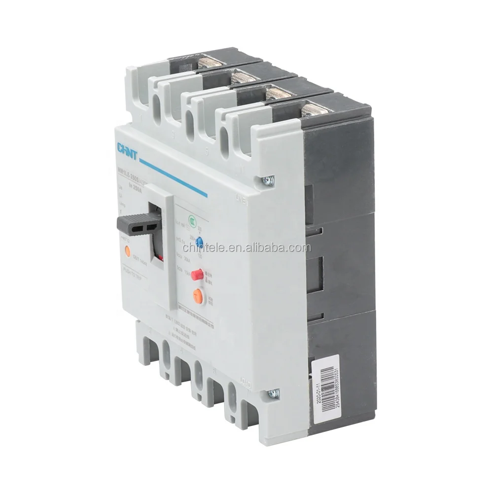 Superior quality CHINT electrical smart mccb automatic 100a type of circuit breakers