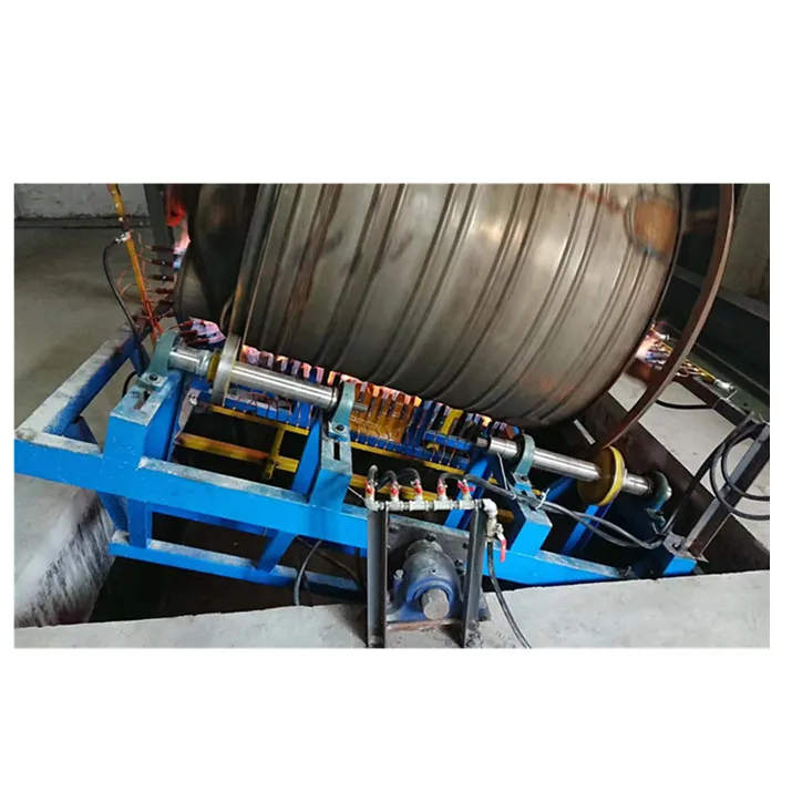 Термопластичная ротационная формовочная машина с открытым огнем