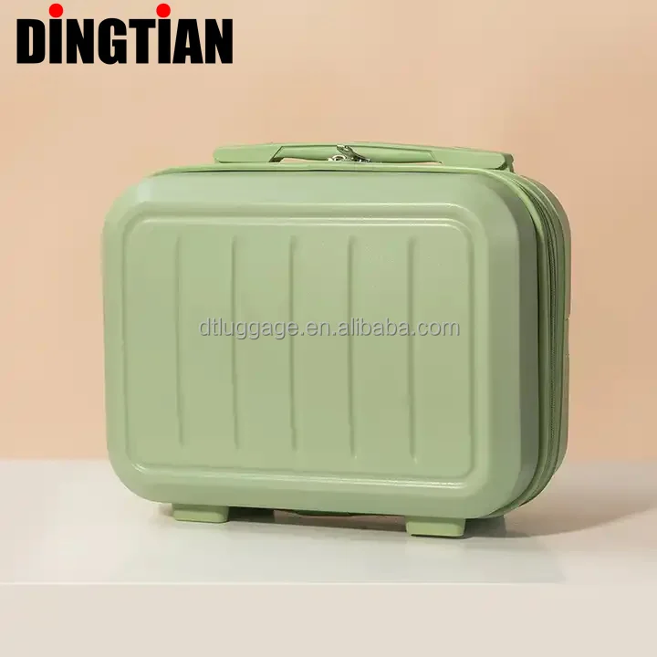 Mini Size 100% PP Material Suitcases Portable Bag for Student Travel Business 14 Inch Unisex Cosmetic Cases-Malas de viagem